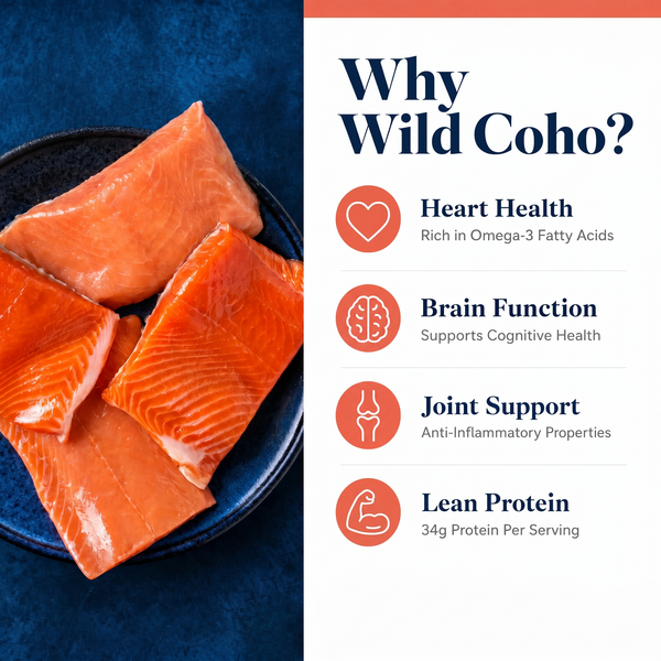 Wild Alaskan Coho Salmon Fillets