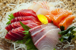 a image of high protein fish