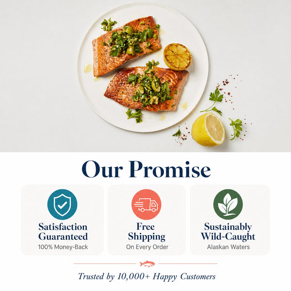 Wild Alaskan Coho Salmon Fillets