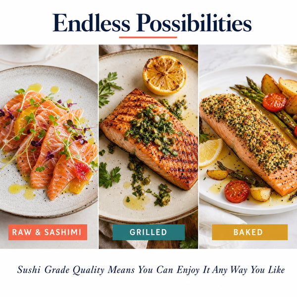 Wild Alaskan Coho Salmon Fillets